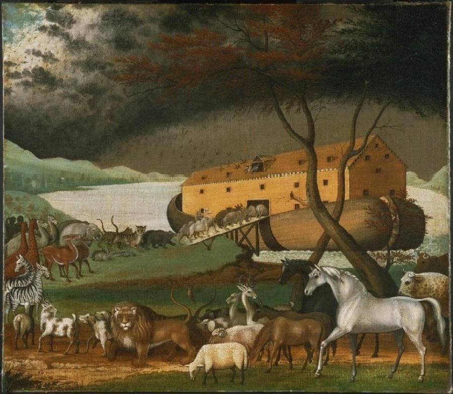 how long did it take noah to build the ark?