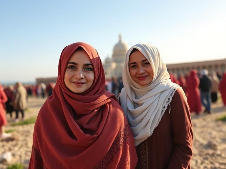 can women wear makeup with hijab?